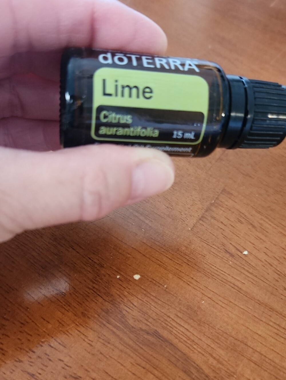 doTERRA Lime Essential Oil Supplement 15 Ml Half Used - Picture 2 of 8